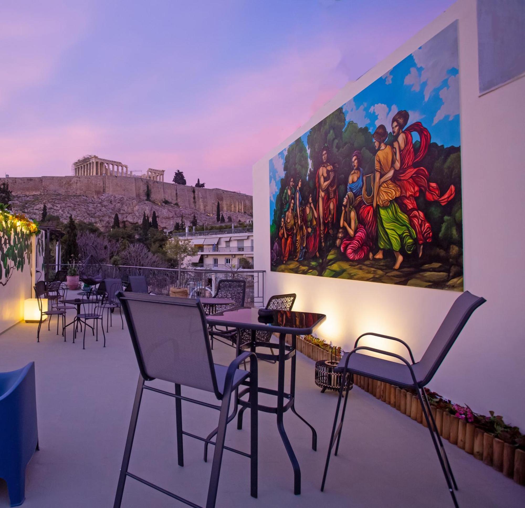 Ourania By Heloni Apartments Athena Bagian luar foto