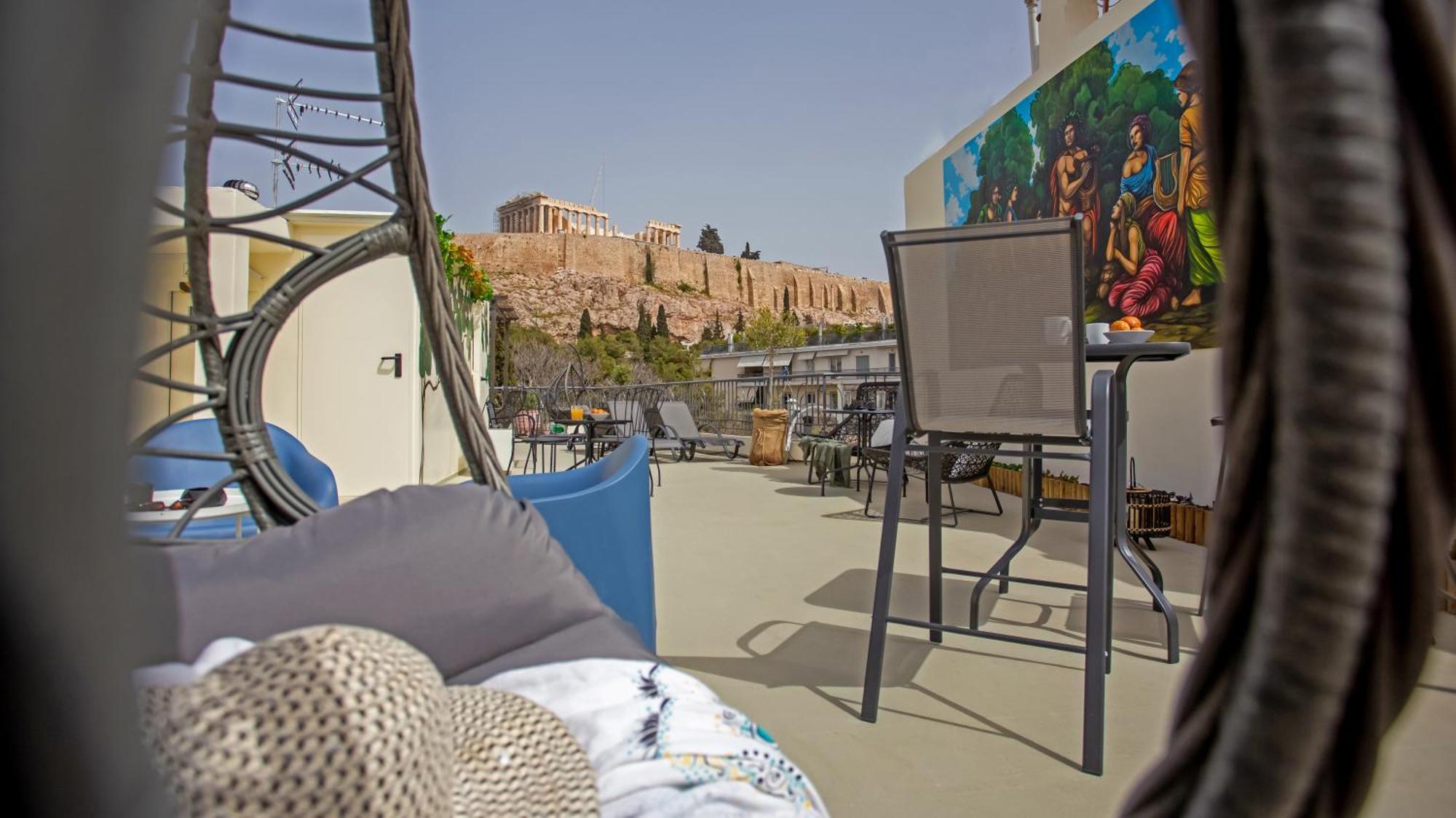 Ourania By Heloni Apartments Athena Bagian luar foto