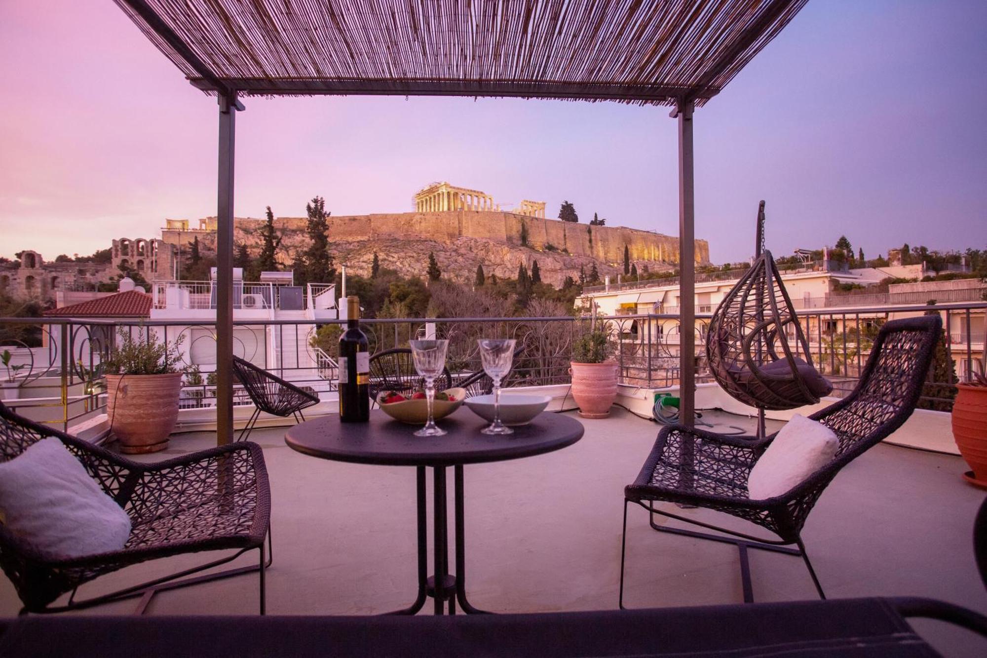 Ourania By Heloni Apartments Athena Bagian luar foto