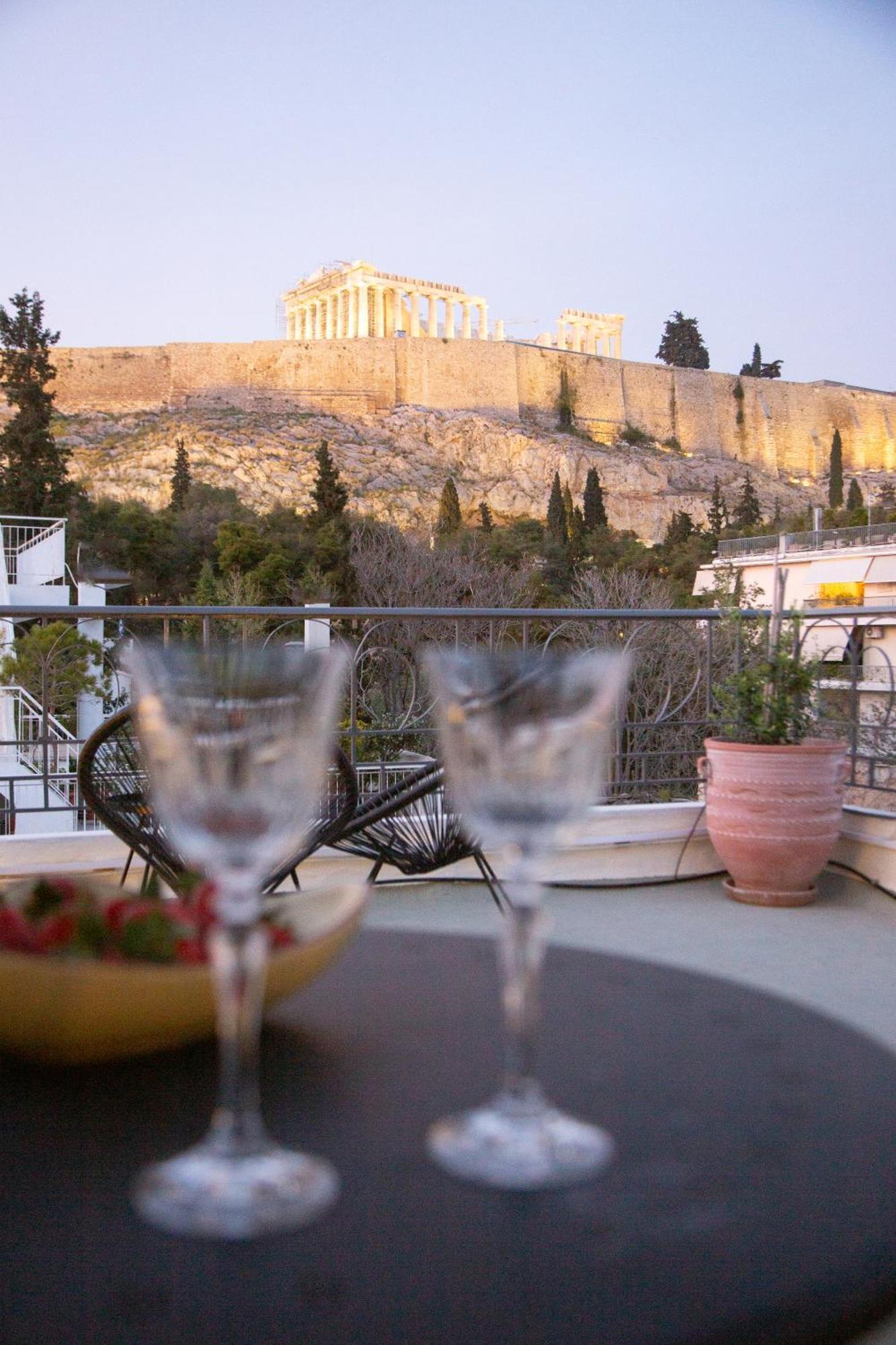Ourania By Heloni Apartments Athena Bagian luar foto