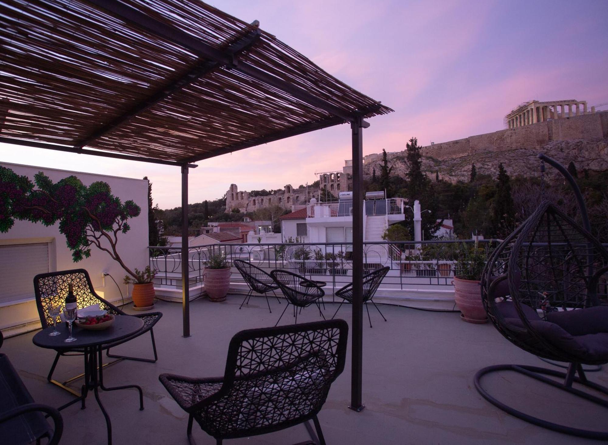 Ourania By Heloni Apartments Athena Bagian luar foto